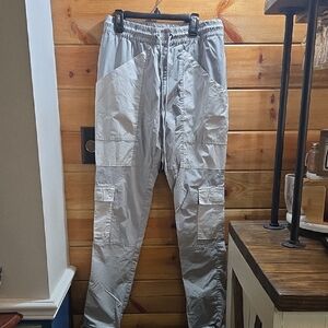 PacSun Light Gray Cargo Pants